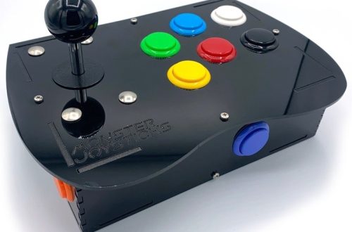 Retro arcade gamepad