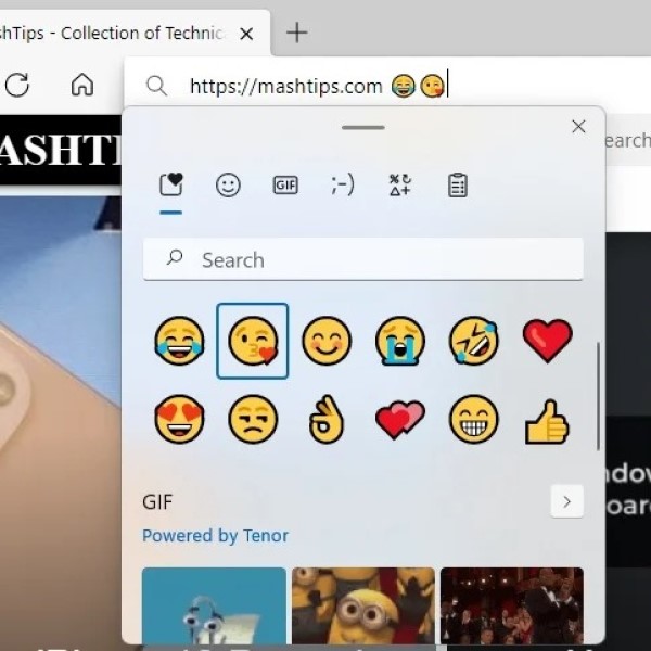 emoji shortcut windows 11