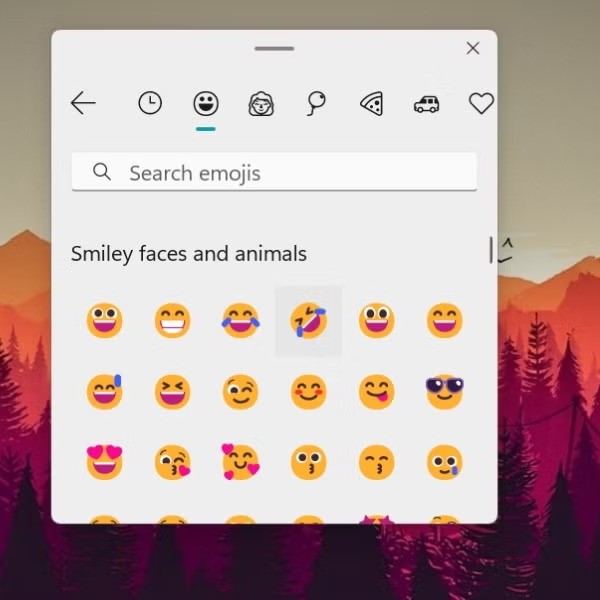 emoji shortcut windows 11